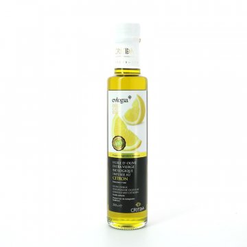 Huile d'olive bio extra vierge infusée au citron 250ml -Critida