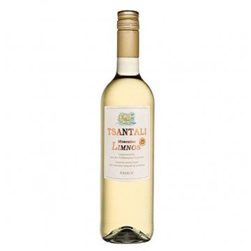 Vin doux de Grèce : Muscat de Lemnos Tsantali 0.75 L 15%