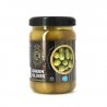 Olives vertes Agriniou de Grèce Gros calibre Poids net égoutté 400 gr