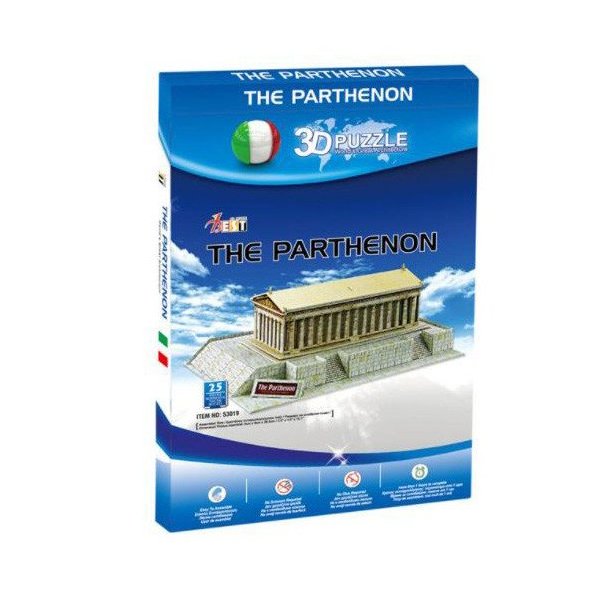 Puzzle du Parthénon en 3D 25 pièces
