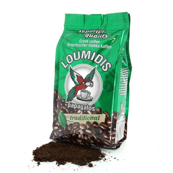 Café grec Loumidis Papagalos 200g