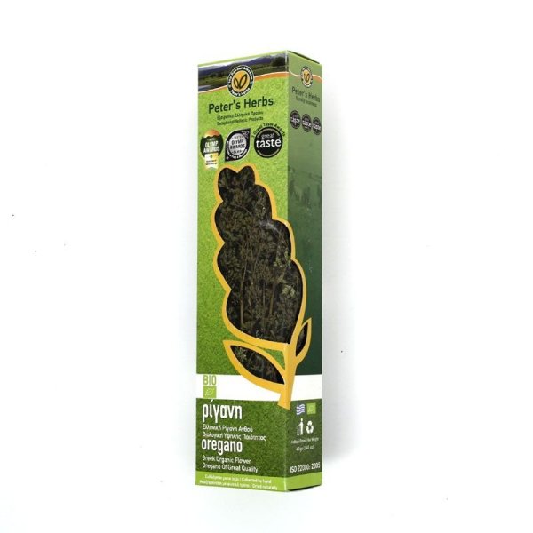 Origan grec bio en branche Peter’s herbs 40gr