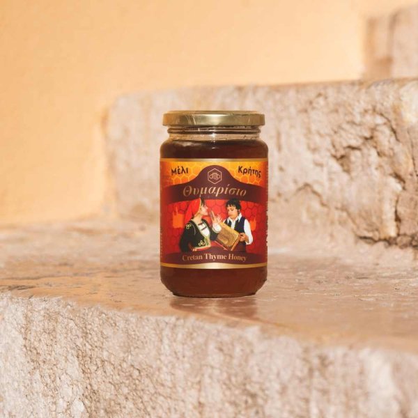 Miel de Thym de Crète Stathakis 450g 100% pur non raffiné