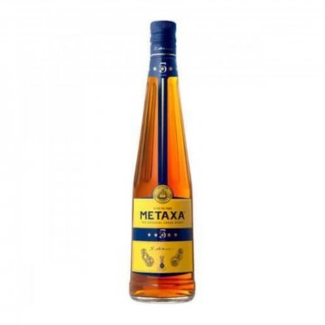Cognac grec Brandy METAXA 5 étoiles : 0.70l Spiritueux 38%