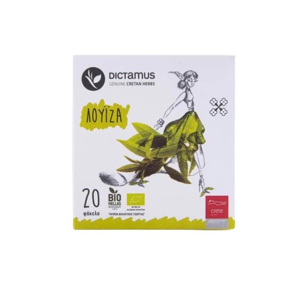 Thé bio de Crète au Citron de Verveine Dictamus