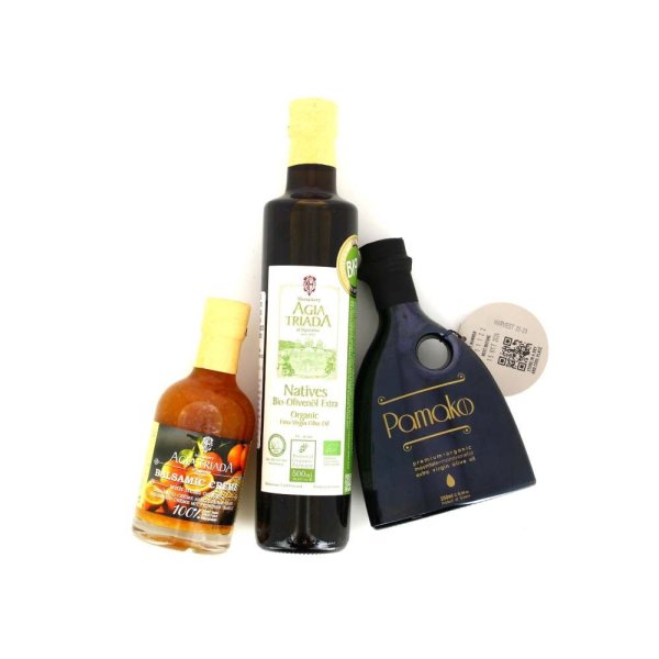 Coffret huiles d'exceptions et crème balsamique à l'orange