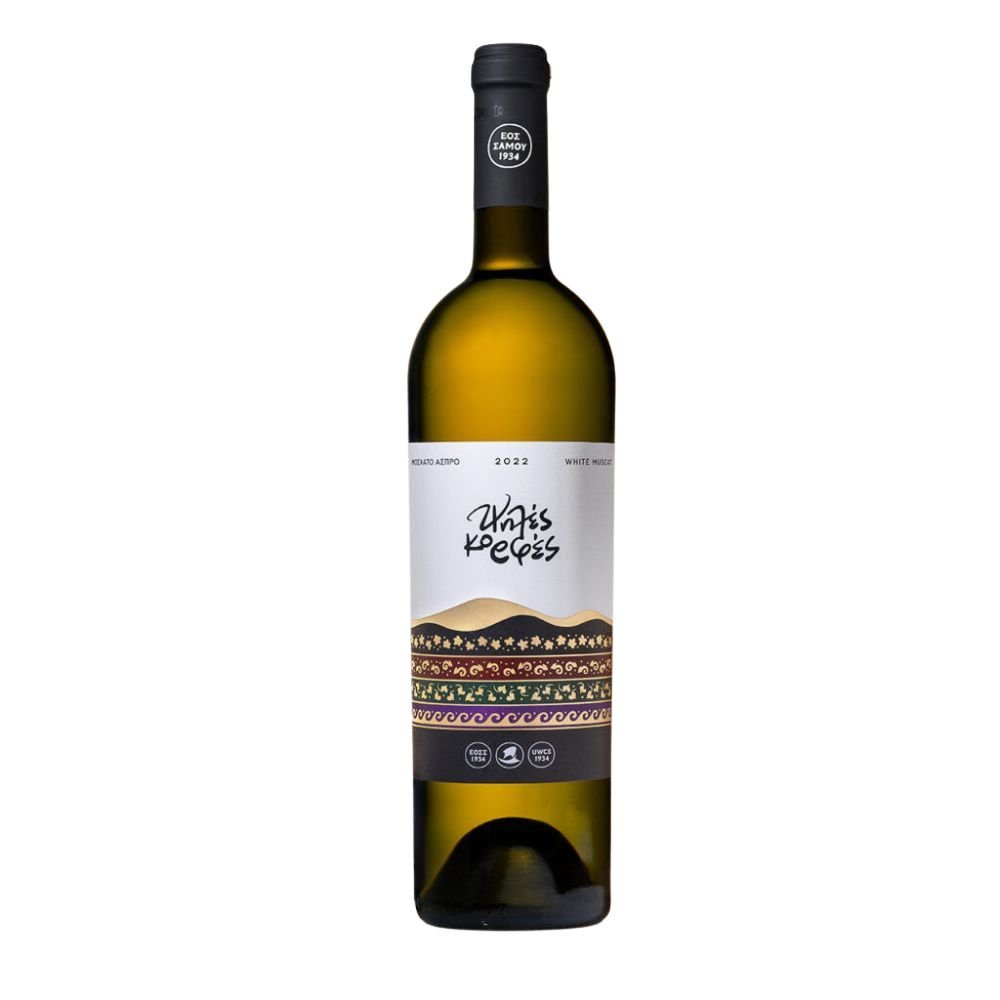 Vin blanc sec de Grèce Psiles Korfes 2019 IGP 0.70L