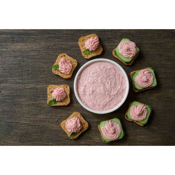tartinable de tarama rose