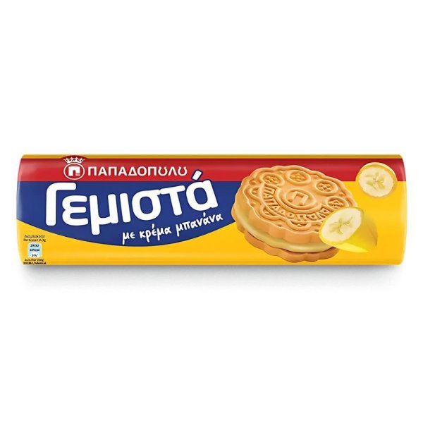 Gemista : Biscuits à la Banane 200gr Papadopoulos