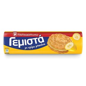 Gemista : Biscuits à la Banane 200gr Papadopoulos