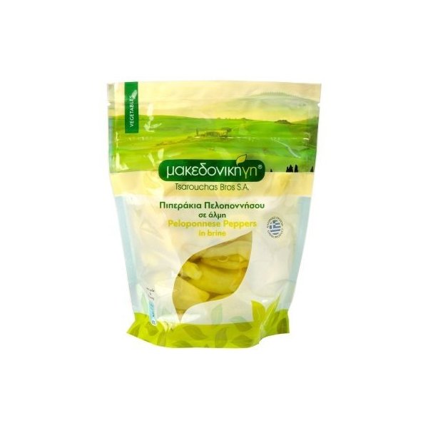 Poivron Vert Doux en Sachet 650gr Tsarouchas