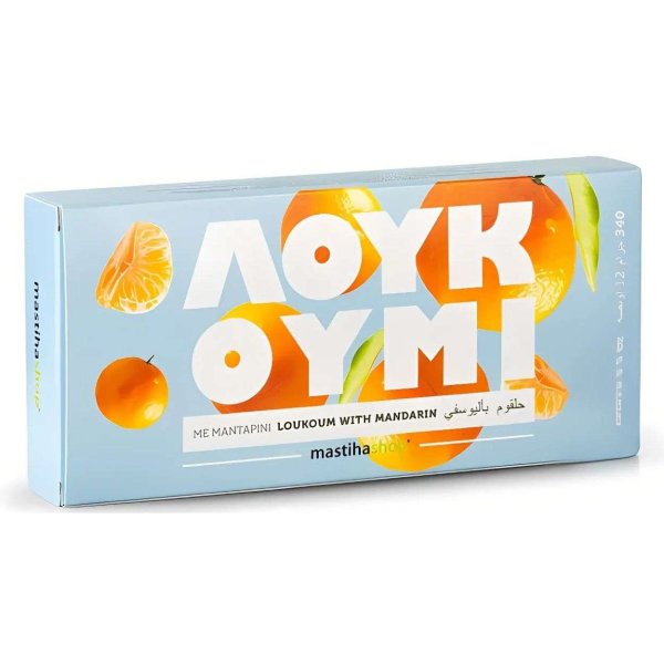 Loukoums Traditionnels à La Mandarine 340gr Elma