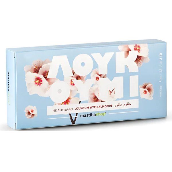 Loukoums Traditionnels de l’île de Chios aux Amandes 340gr Elma