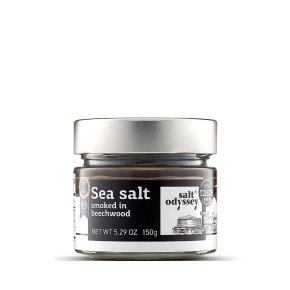 Sel de Mer Fumé au Bois de Hêtre 150g – Salt Odyssey