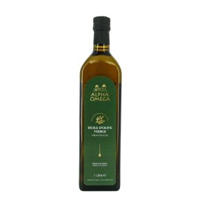 Huile d'Olive Vierge Alpha Oméga - Bouteille 1L