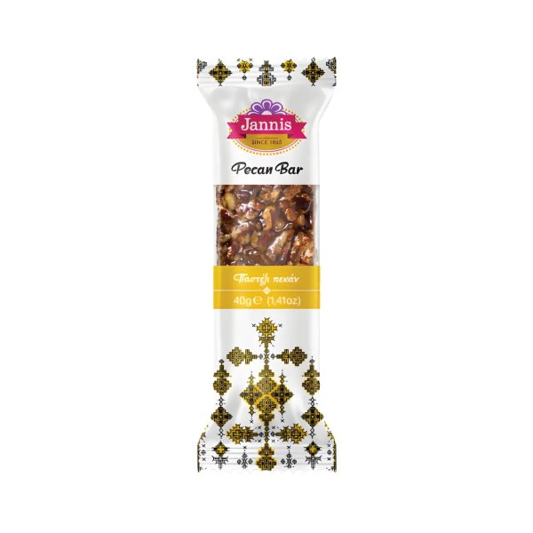 Barre aux Noix de Pécan 40gr Jannis