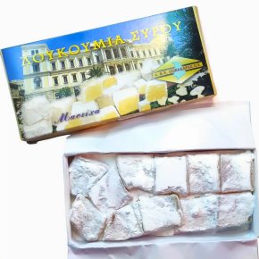 Loukoum Artisanaux à la Mastiha ouverts