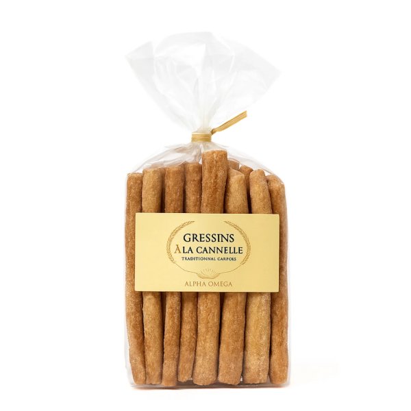 Gressins Traditionnels et Artisanaux à la Cannelle de Crète 245-255gr
