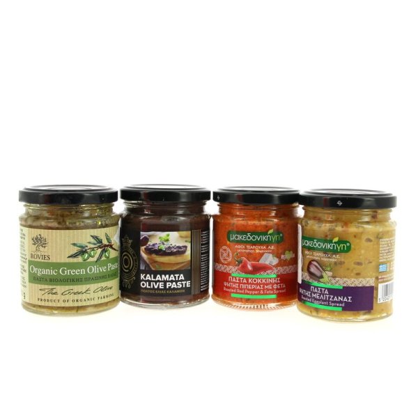 Assortiment tartinades secs "l'Apéro à Tartiner" 4 Saveurs à découvrir